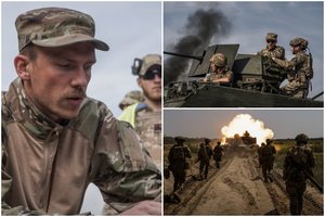 Iš rusų nelaisvės grįžęs legendinio „Azov“ pulko vadas D. Prokopenka – vėl fronte