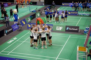 Prieš susitikimą su grupės favoritais – Lietuvos badmintonininkų pergalė prieš latvius