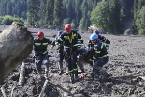 Nuošliaužos aukų skaičius Sakartvele išaugo iki 16