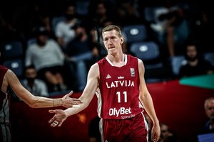 R. Šmitas buvo vienas rezultatyviausių, o antroje pusėje kartvelus sustabdę latviai šventė antrąją pergalę pasirengimo cikle