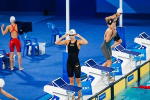 K. Teterevkova ir J. Keblys – pasaulio universitetų žaidynių plaukimo pusfinaliuose