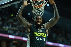 Prancūzija pasaulio krepšinio čempionate versis be svarbaus vidurio puolėjo