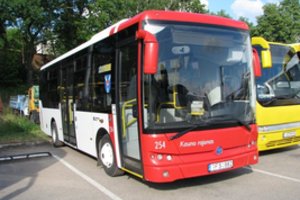 Kauno rajono gyventojus veš nauji „Kautra“ autobusai