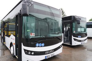 Vilniaus rajono keliais važiuos dar 3 nauji autobusai
