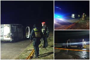 Nužudę tėvą broliai kūną bandė sudeginti automobilyje – dabar kalėjime abu gali praleisti visą likusį gyvenimą