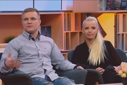 Boksininkas Evaldas Petrauskas skiriasi su žmona Goda