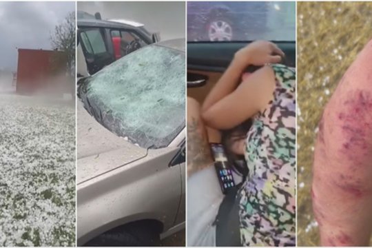 Nufilmavo, kaip Latviją nusiaubė kruša: vaizdai pribloškia