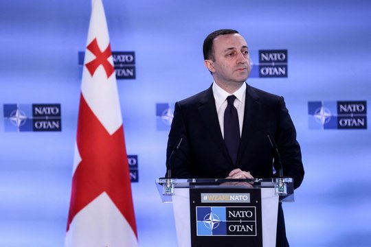 Sakartvelo premjeras 15-ųjų karo metinių proga Rusiją pavadino agresore