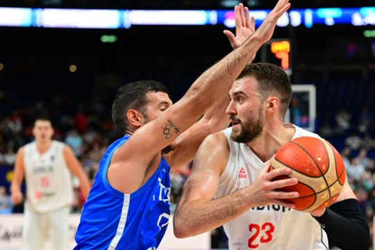 Serbijos rinktinė Akropolio taurėje sugebėjo palaužti šeimininkus