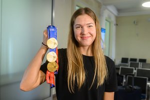 Universiadoje suspindusi K. Teterevkova nustebino net pati save: „Buvo šokas“