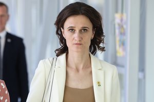 V. Čmilytė-Nielsen palankiai vertina šauktinių reformą, tačiau pritarti neskuba: diskusija yra savalaikė