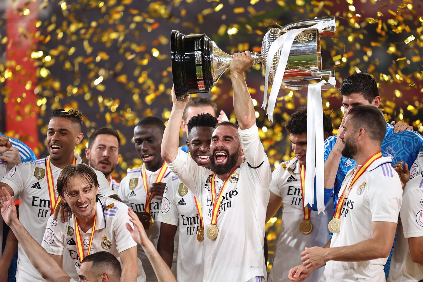 Madrido „Real“ ekipa praėjusiame sezone iškovojo Karaliaus taurę, tačiau prarado čempionų titulą.<br>Zuma/Scanpix nuotr.