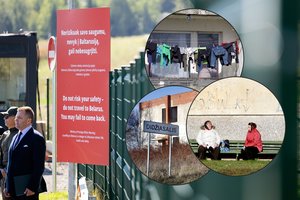 Pasienyje gyvenantys lietuviai liudija apie baltarusių vykdomus tardymus: dėl pigesnių prekių – kambariukas ir keisti klausimai