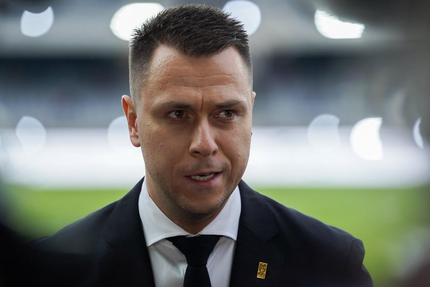 LFF prezidentas E.Stankevičius.<br>G.Bitvinsko nuotr.