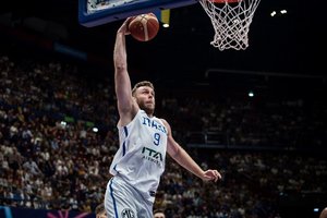 Italija paskelbė savo galutinį 12-uką pasaulio krepšinio čempionatui