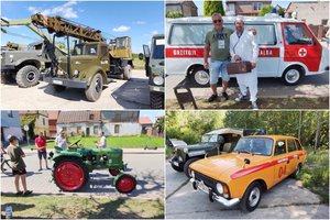 Gatvėmis riedėjo specialiosios paskirties istorinė technika – pasižvalgykite