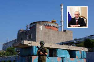 Žiniasklaida: Kursko ir Zaporožės atominėms elektrinėms iškilo grėsmė – V. Putinas leido sukelti dvigubą katastrofą