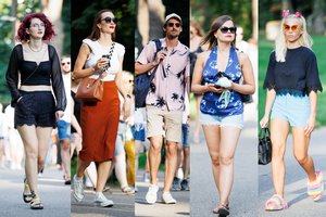 Į „Imagine Dragons“ koncertą sostinėje plūdo minios gerbėjų: pasirinko kūnus apnuoginančius derinius