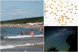 Sinoptikai: trečiadienį Lietuvoje pasiektas karščio rekordas, fiksuotos tropinės naktys – šilo iki beveik 22-iejų laipsnių