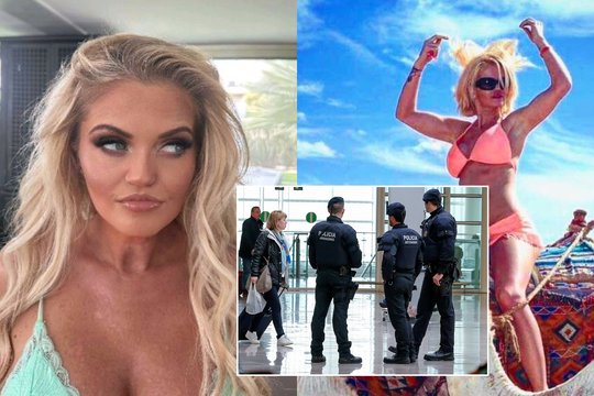 Atostogų į Ibizą atvykusios D. Westbrook ramybę sudrumstė policija: aktorė buvo sulaikyta