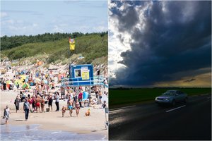 Sinoptikai įspėja – karštis dar neslūgs, tačiau kai kur jį lydės liūtys ir kruša
