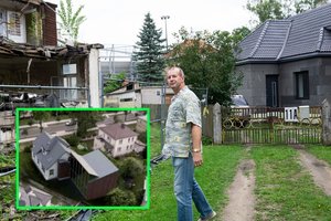 Prie skandalingos vilos griuvėsių – vėl sujudimas: palaiminus šį atstatymą Žaliakalnis bus naikinamas?