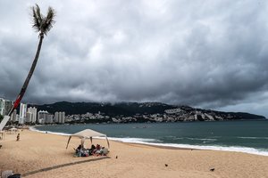 Meksika ruošiasi gamtos stichijai: artinasi didelis uraganas