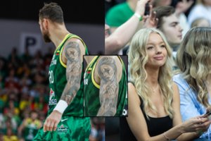 Sirgaliai neatsižavi įspūdinga D. Motiejūno tatuiruote: atvaizdas – ypatingas