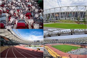 Ant Dunojaus krantų – įspūdinga šventovė: naujutėlis Budapešto stadionas pasitinka tarptautinį krikštą