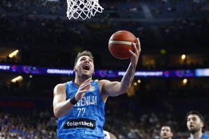 L. Dončičius buvo šalia trigubo dublio, o Slovėnijos rinktinė pervažiavo japonus