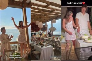 Nidoje susituokė „KK2“ vedėja Justė Žičkutė ir Tomas Lukošaitis