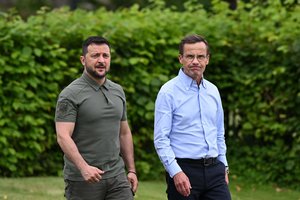 V. Zelenskis susitiko su Švedijos premjeru