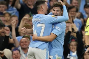 „Manchester City“ „Premier“ lygoje iškovojo antrąją pergalę paeiliui