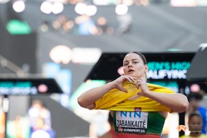 Atrankoje žybtelėjusią I. Zarankaitę nustebino vaizdas stadione: „Šiek tiek išsigandau“