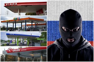 Skelbia apie Rusijos programišių iš „Killnet“ ataką prieš 429 Lietuvos degalines: „Jie sumokės“