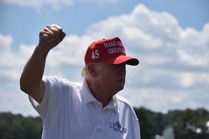 D. Trumpas nedalyvaus respublikonų prezidentiniuose debatuose