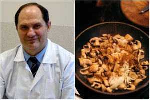 Gydytojas pasakė, per kiek laiko žmogus pajunta, kad apsinuodijo grybais