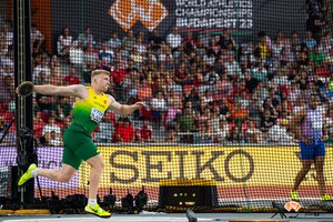 I. Šimonytė pasveikino disko metiką M. Alekną su pergale