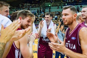 Latvija po mačo su Lietuva paskelbė galutinį dvyliktuką pasaulio čempionatui