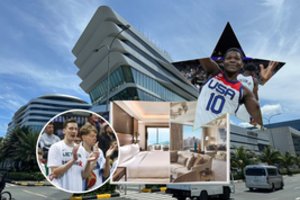 JAV krepšininkams – išskirtinės sąlygos: su Lietuvos rinktine Manilos viešbutyje neprasilenks