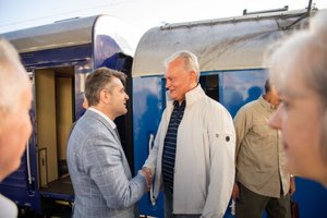 G. Nausėda atvyko į Kijevą: paviešintuose planuose – iškilmės