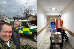 Medikas apie paramą kariaujantiems ukrainiečiams: pagalbos nebereikės tik tada, kai baigsis karas