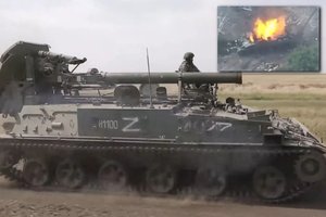 Ukrainiečiai sunaikino milžinišką rusų „superginklą“ – tai didžiausias tokio tipo ginklas pasaulyje