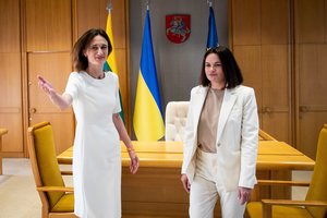 V. Čmilytė-Nielsen: viliuosi, kad nesulyginsime Lietuvoje gyvenančių Rusijos ir Baltarusijos piliečių