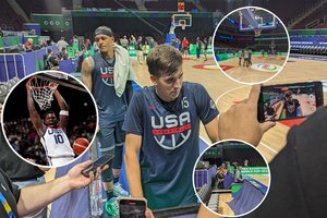 Antroji rinktinė ar keršytojai? Silpnąją pusę įvardijusi JAV komanda iškart parodė, ką reiškia NBA klasė