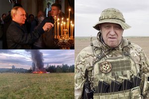 Po J. Prigožino lėktuvo katastrofos – nežinomybė: apžvalgininkai kelia skirtingas versijas