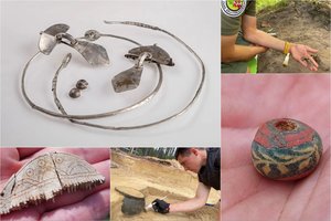 Lietuvos kaimynystėje surasti įstabūs sidabro dirbiniai