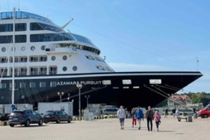 Uostamiestyje – kruizinis laivas su 500 amerikiečių: aplankys Klaipėdą, Kuršių Neriją ir Palangą