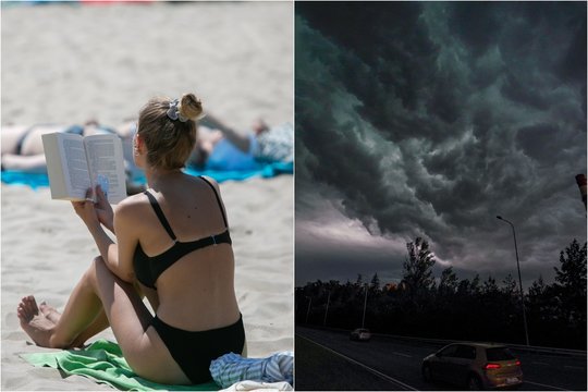 Šeštadienio naktį iš Pietvakarių Lietuvą pasieks šiltasis atmosferos frontas.