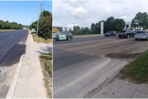 Darbai prieš ir po NATO: Liepkalnyje asfaltą paklojo, o paskui jis dingo